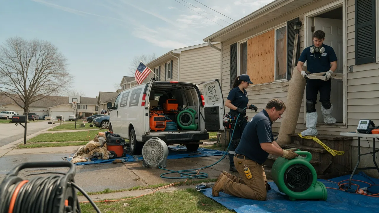 Water Damage Restoration in Mcintire, IA near me
